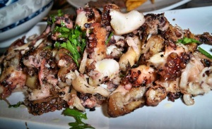 Roasted Octopus Salad